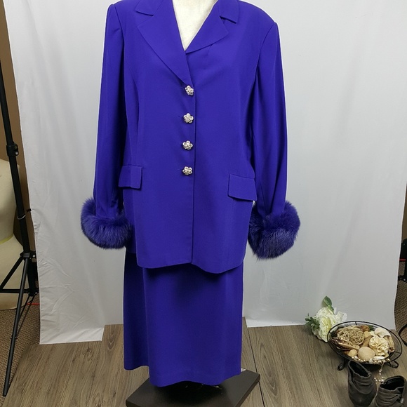 NWOT Designers New York 2pc suite sz 20 - Picture 1 of 6